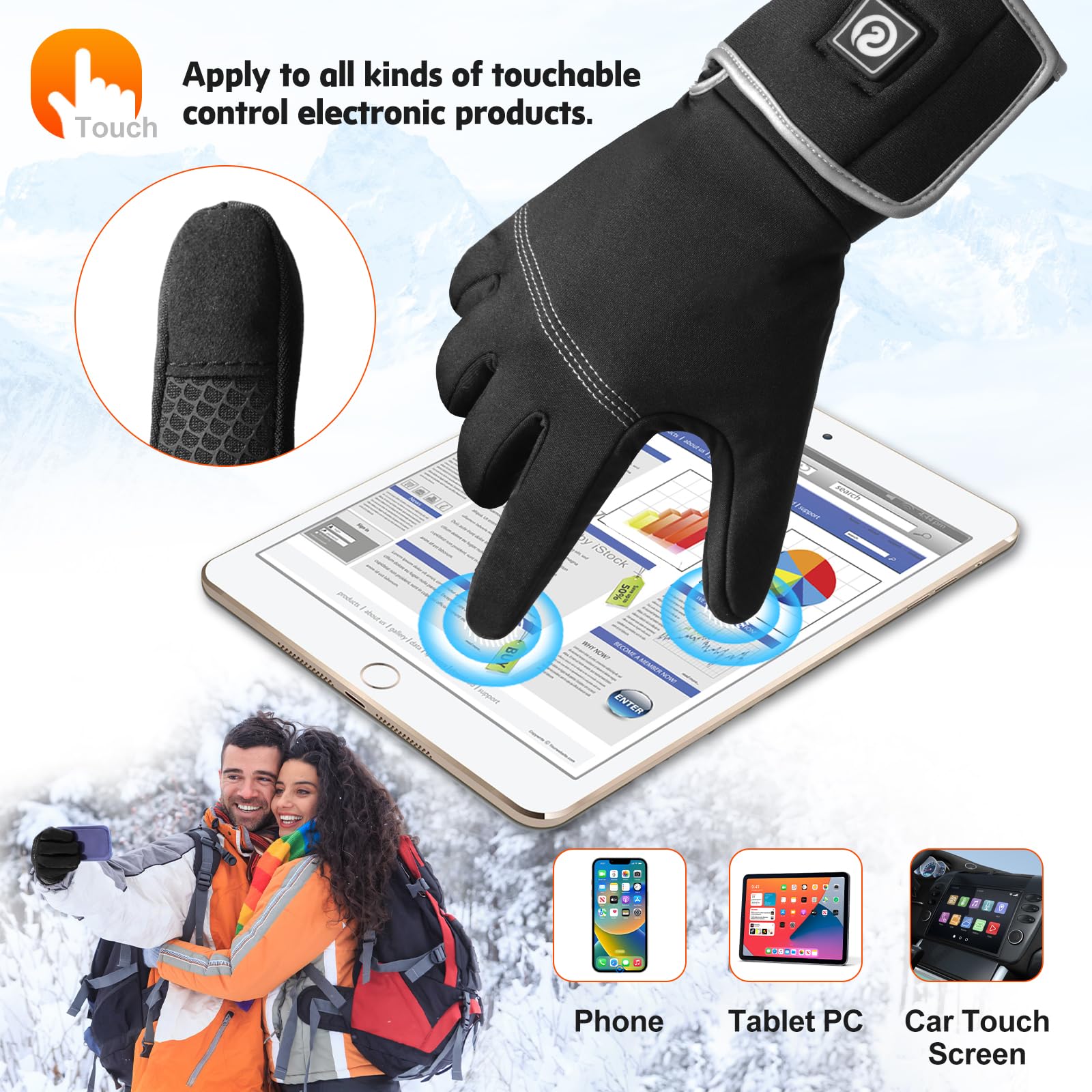 BARCHI HEAT gift-ready packaging includes batteries, charger, and warranty