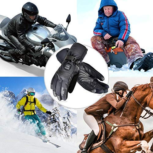 BARCHI HEAT gloves provide three heat levels for customizable comfort.