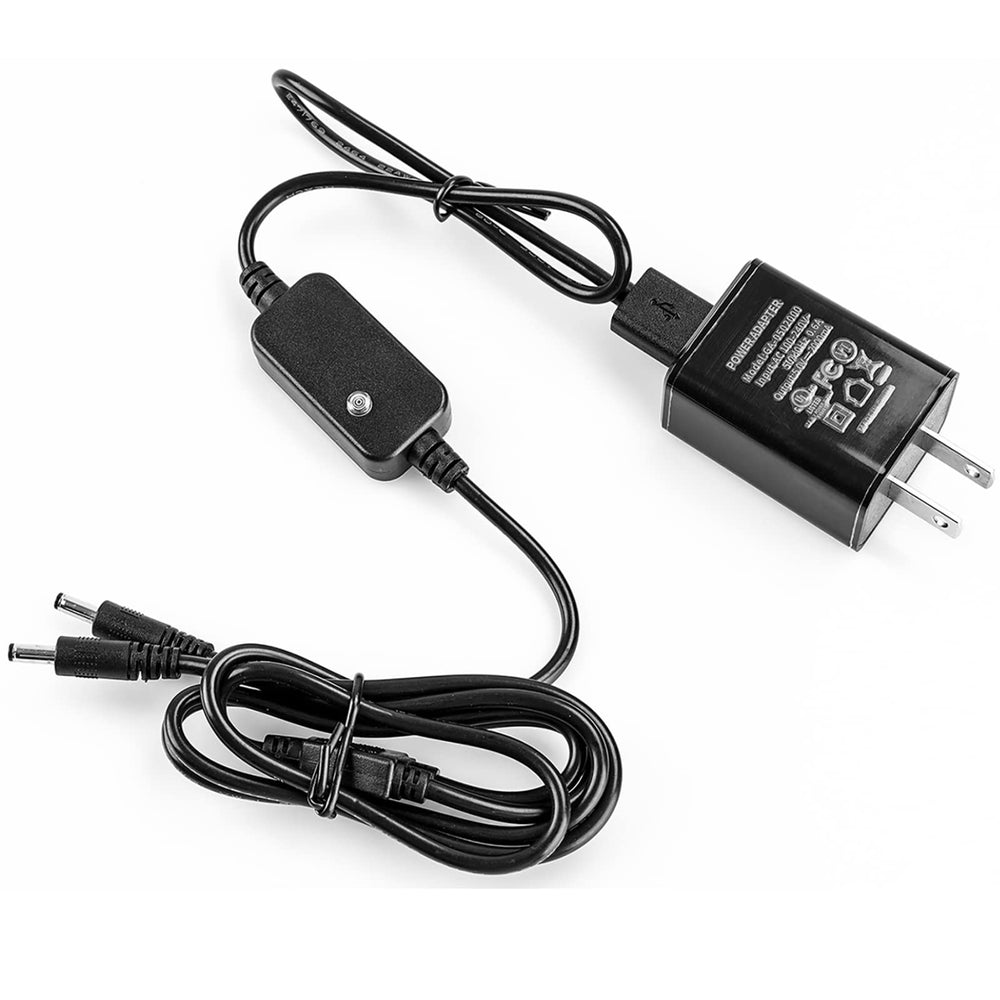 BARCHI HEAT USB dual-port charger powers heated gear batteries.