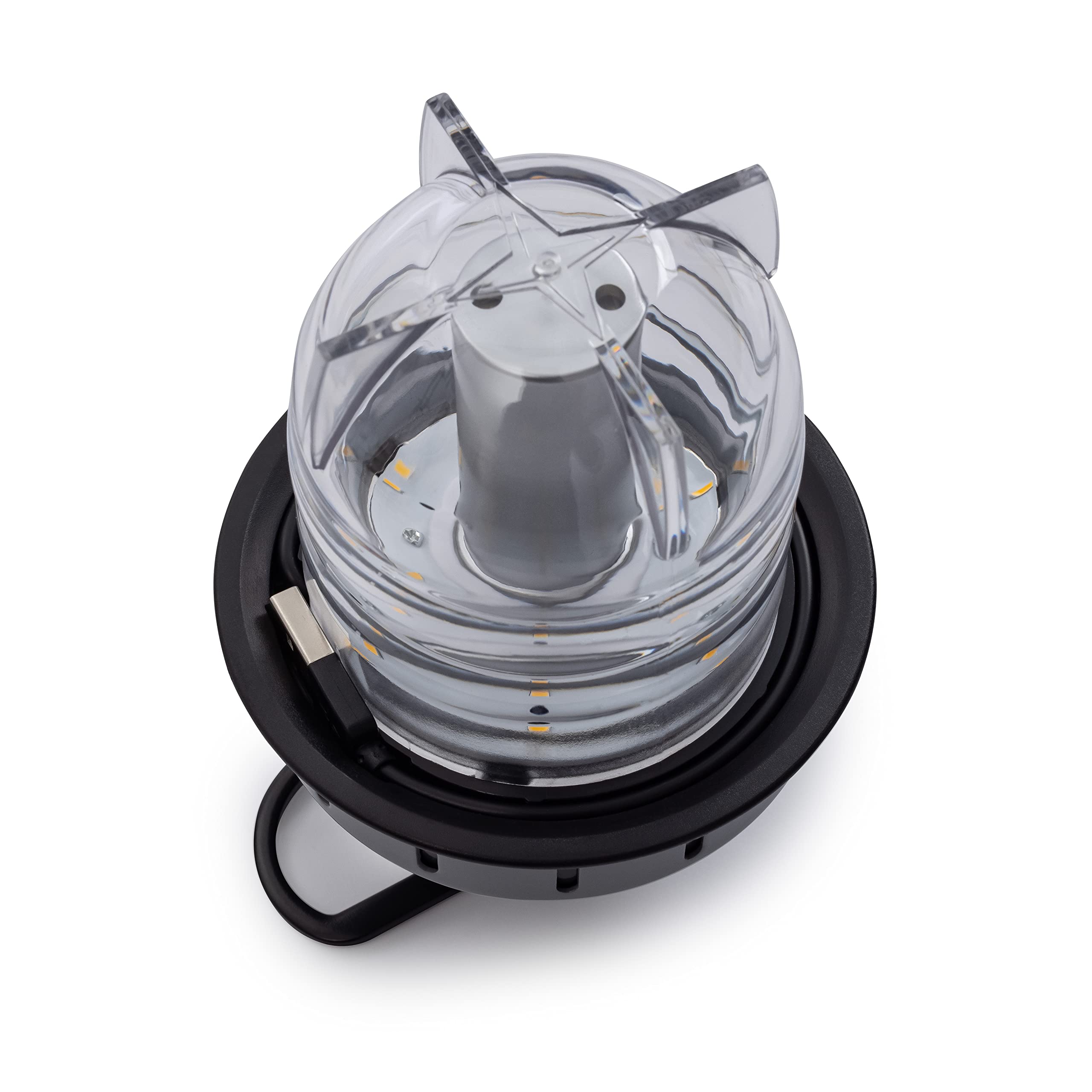 Barebones Beacon adjustable brightness-control enables cozy to bright lighting.