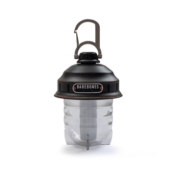 Barebones Beacon Hanging Light bronze finish highlights vintage charm for porches and patios.