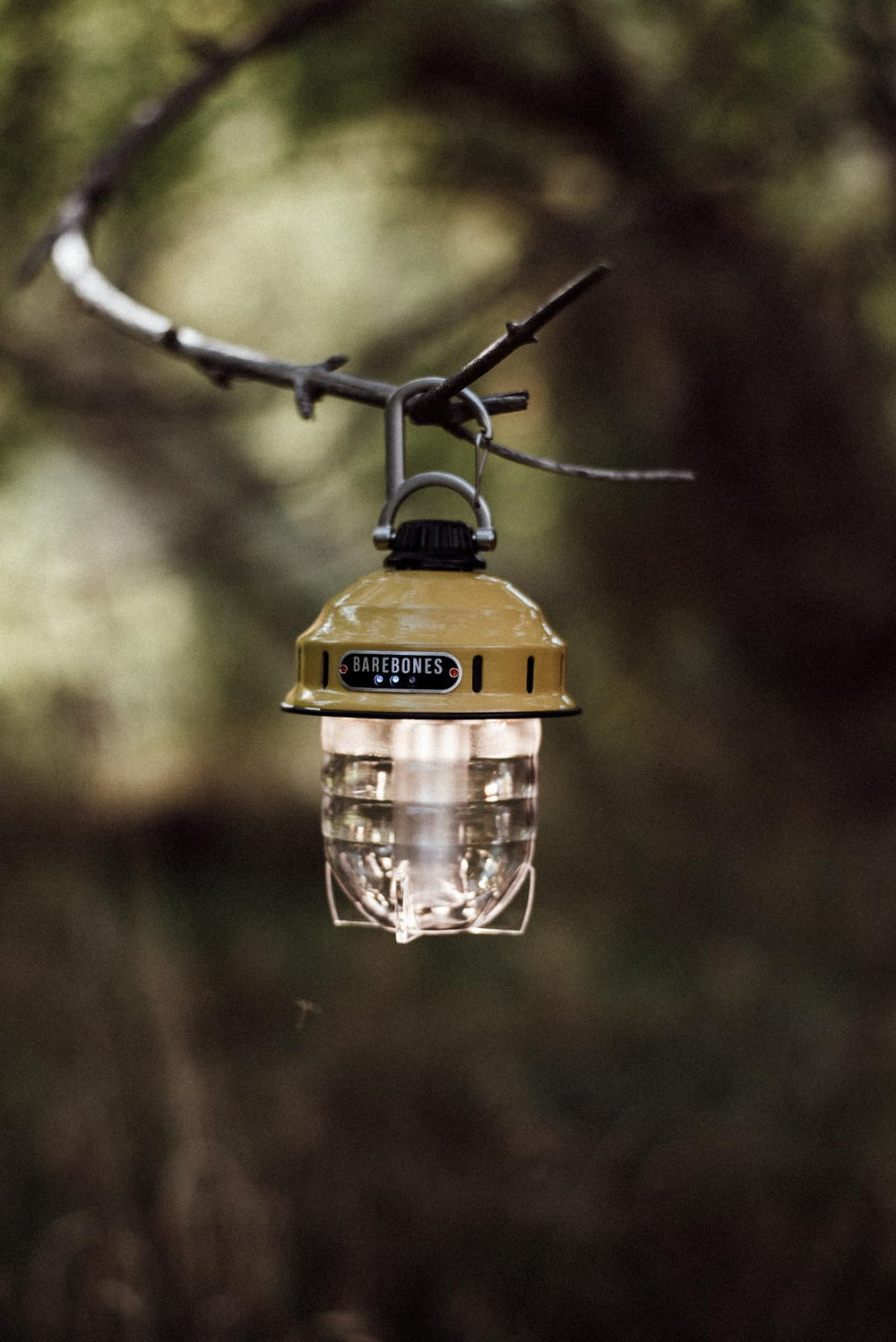 Year round use with Barebones Beacon supports camping and backyard nights