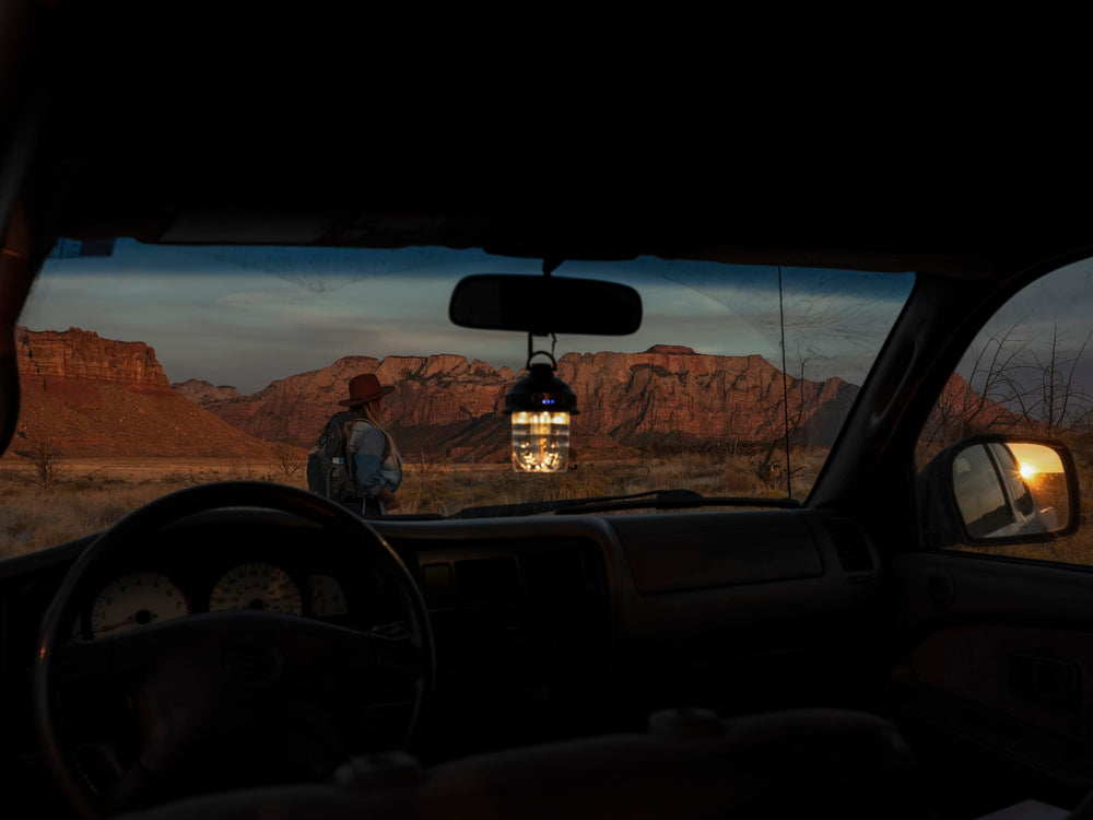 Barebones Beacon Hanging Light ideal for year-round outdoor use.