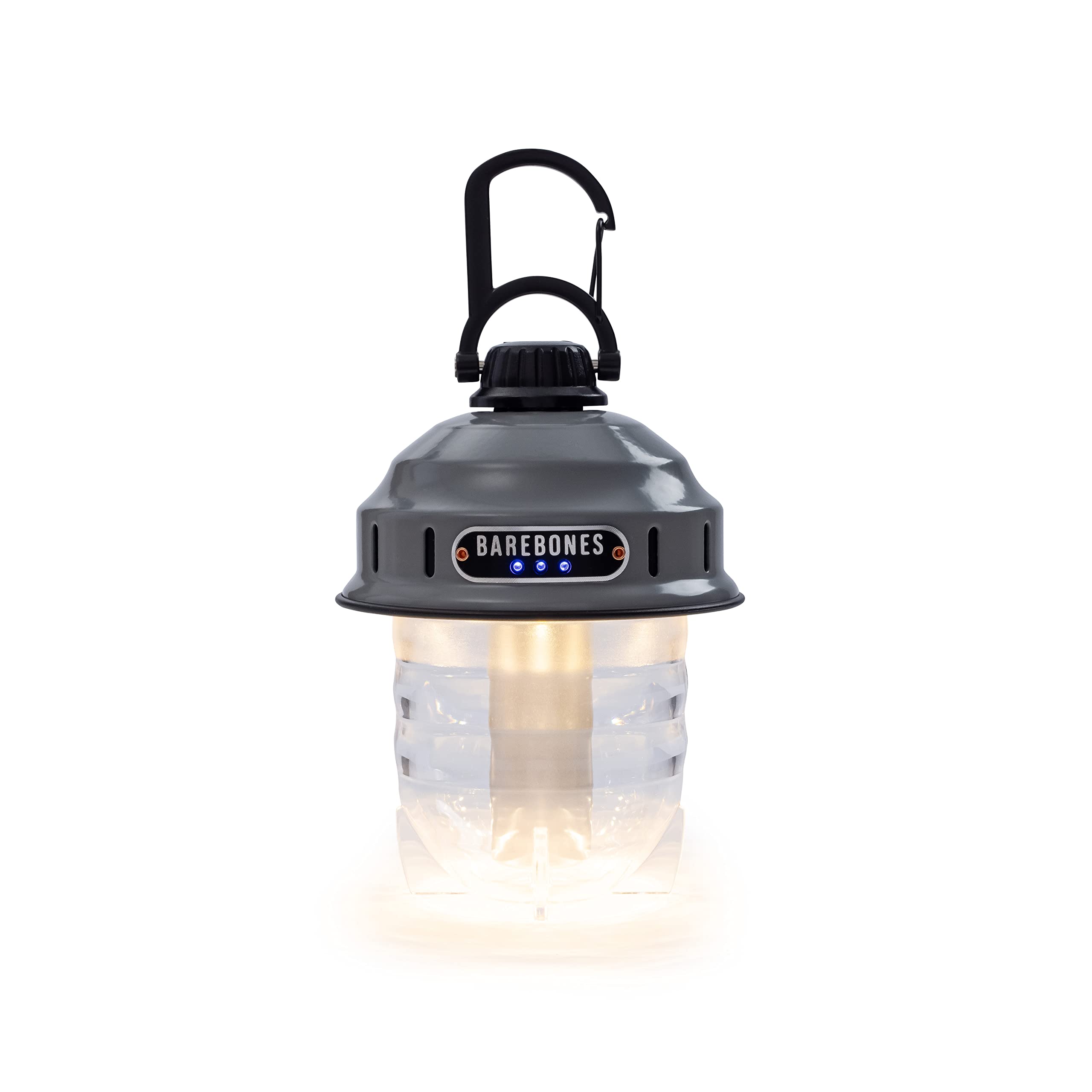 Barebones Beacon vintage-design closeup captures retro style with modern efficiency.