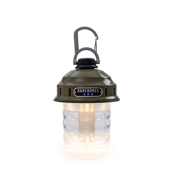 Barebones Beacon vintage-modern design blends retro style with modern LEDs for campsites.