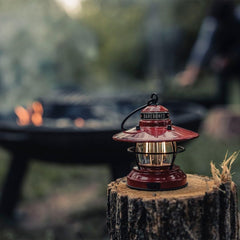 Barebones Edison mini lantern 3-pack red battery-powered option for off-grid nights.