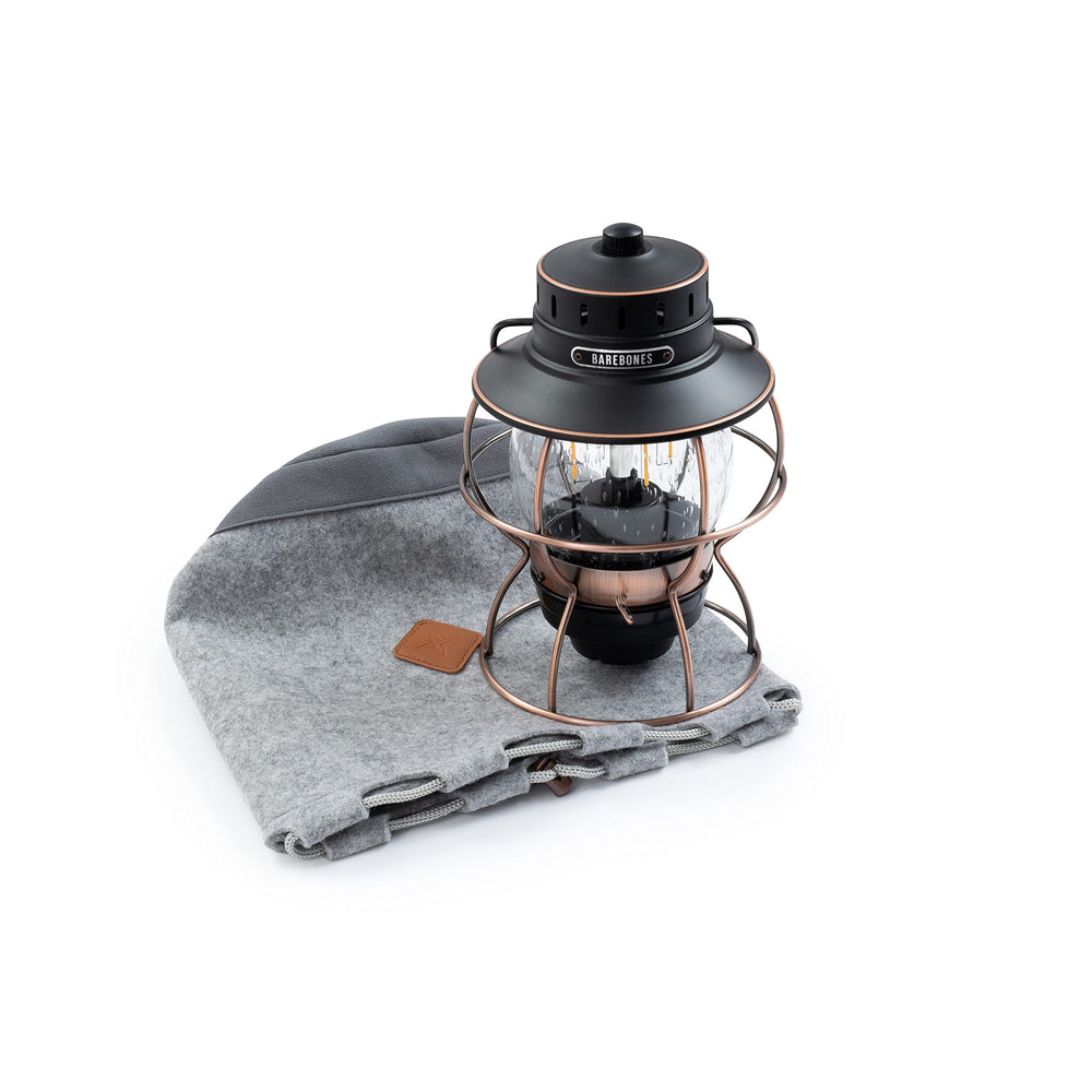 Barebones storage bag with drawstring for quick lantern storage on the trail