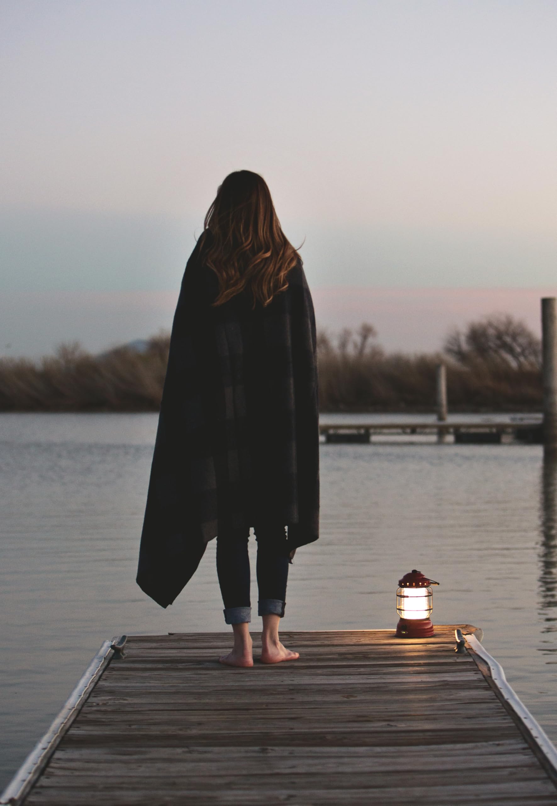 Barebones Forest Lantern red in emergency bag highlights portable outdoor safety light.