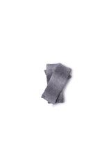 Barefoot Dreams CozyChic Spacedye fingerless gloves front view, warm luxury knit for daily wear