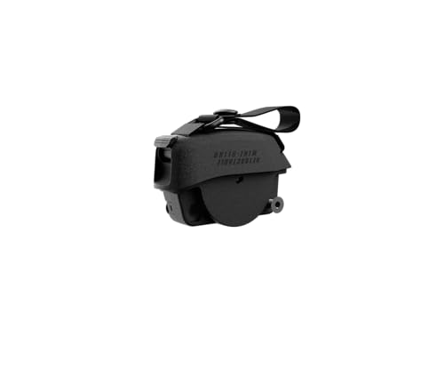Barnett Demun retractable sling shows quick extension and compact storage for quick access.