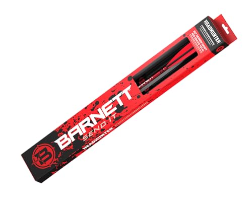 Barnett HeadHunter moon nocks enable precise alignment and reliable string engagement.