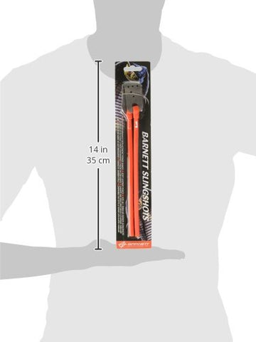 Barnett slingshot band with leather pouch