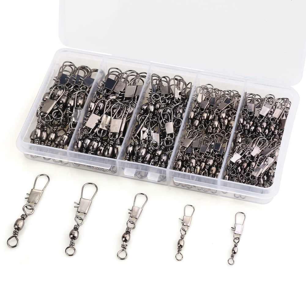 Assorted sizes included: #2, #4, #6, #8, #10 swivels
