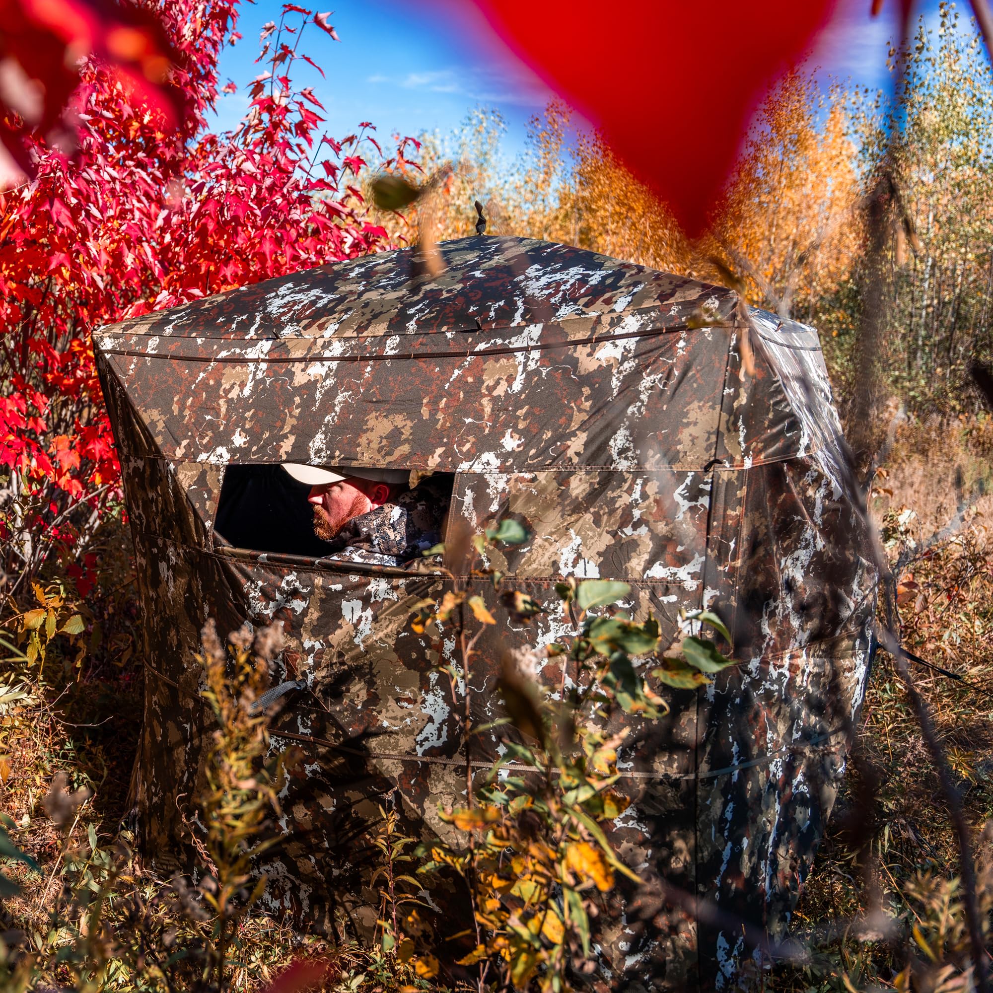 Brush holders on Ace 250 for concealment options