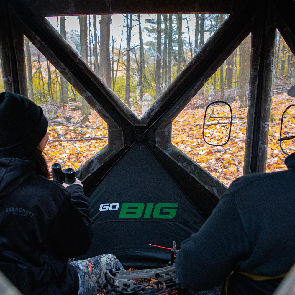 Barronett Blinds Big Mike Heavy-Duty adjustable windows vertical and horizontal for versatile hunting