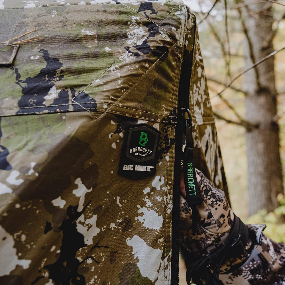 Barronett Blinds Big Mike 10mm poles and die-cast hubs for durability