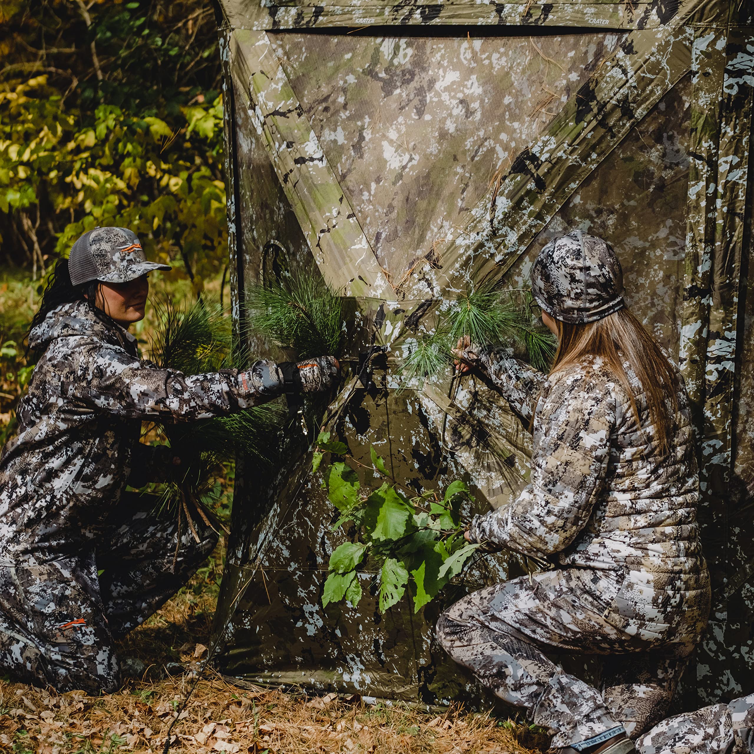 Barronett Blinds Big Mike hub blind adjustable windows for archery and firearms