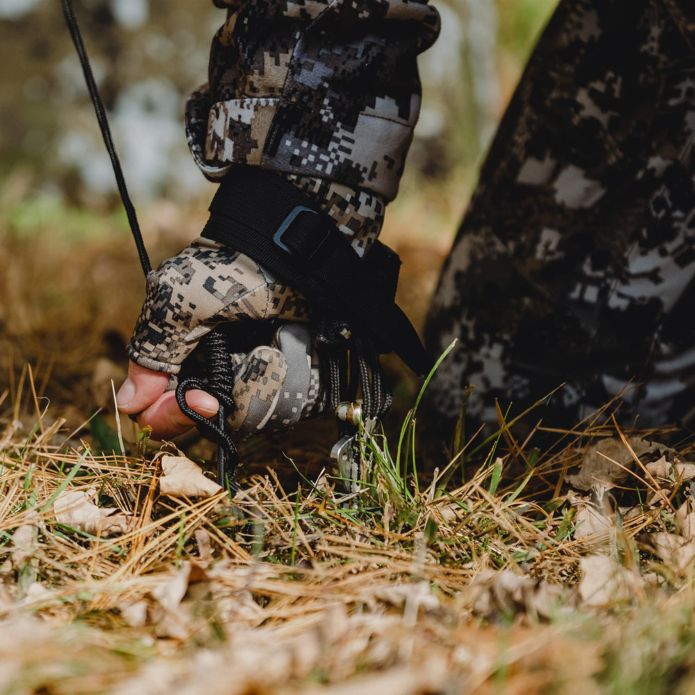 Barronett Blinds Big Mike water-resistant fabric keeps gear dry