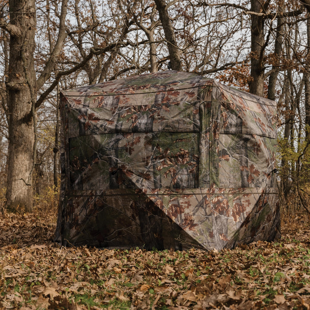 Barronett Blinds Grandview detachable safety panels provide visibility options during gun season.