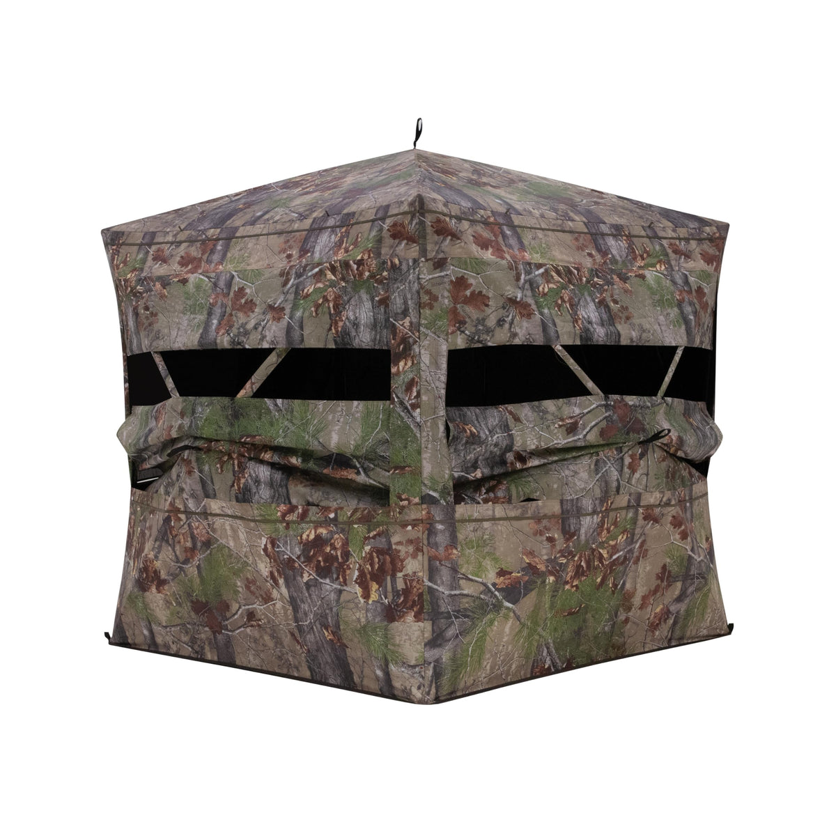 Barronett Blinds Grandview view-through fabric lets you scout while staying concealed.