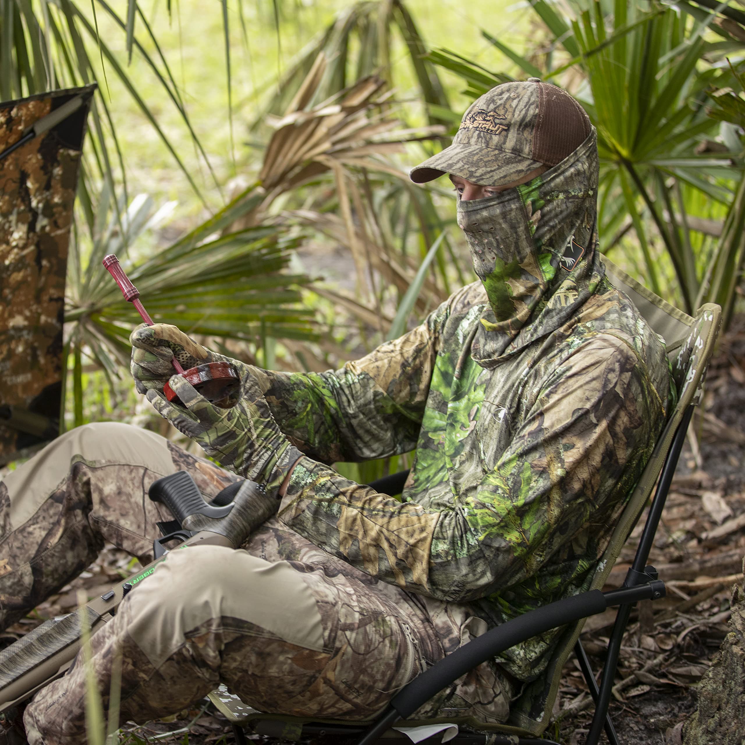 Barronett Blinds Ground Gobbler Chair 300 lb capacity for rugged hunts.