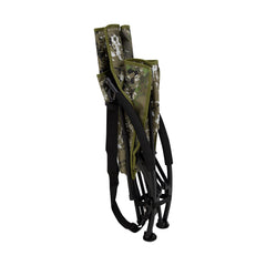 Barronett Blinds Ground Gobbler Chair folds easily with carry strap.