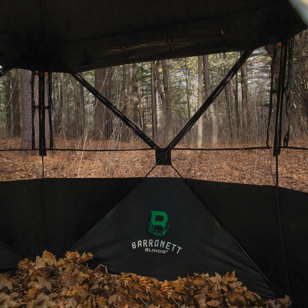 Detachable blaze orange panels enhance safety visibility during gun season.
