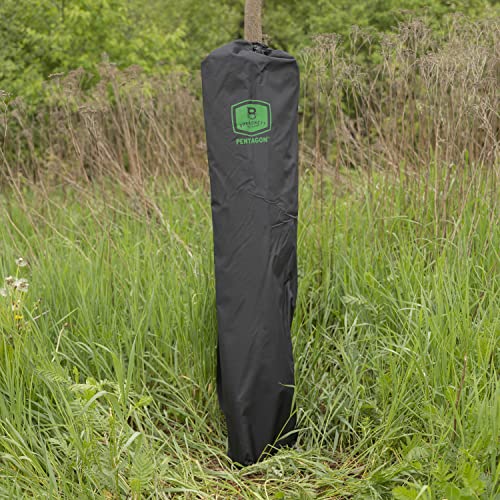 Barronett Blinds PT550BW ground stakes and tie-downs for secure setup.