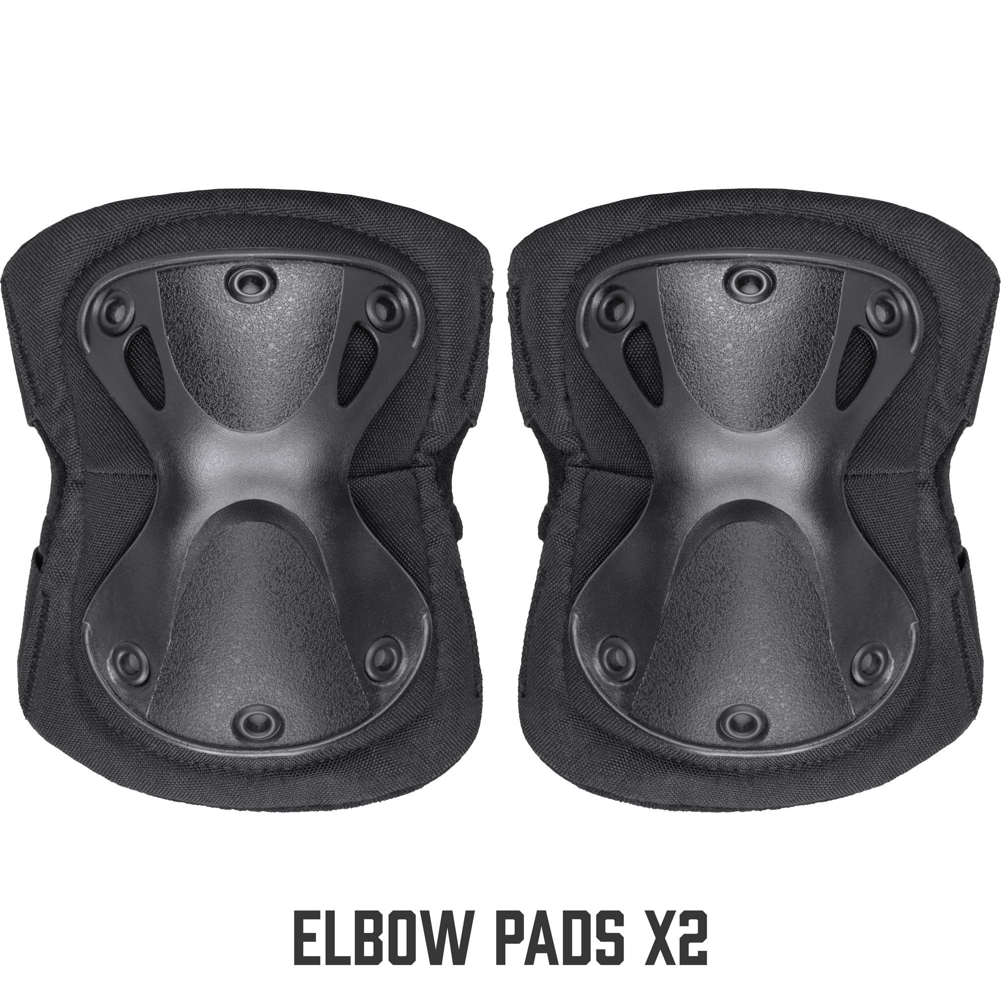 Protective plates on CX-400 pads reduce impact on tough surfaces