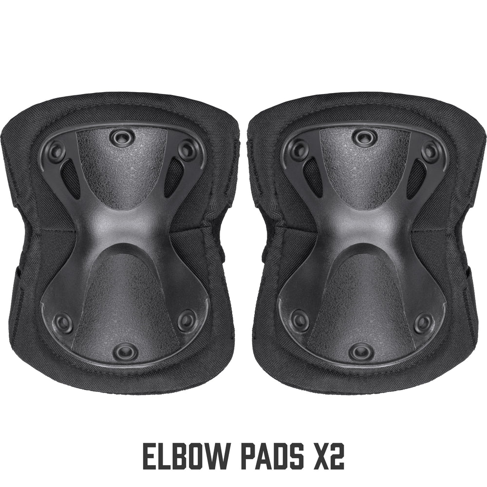 Protective plates on CX-400 pads reduce impact on tough surfaces