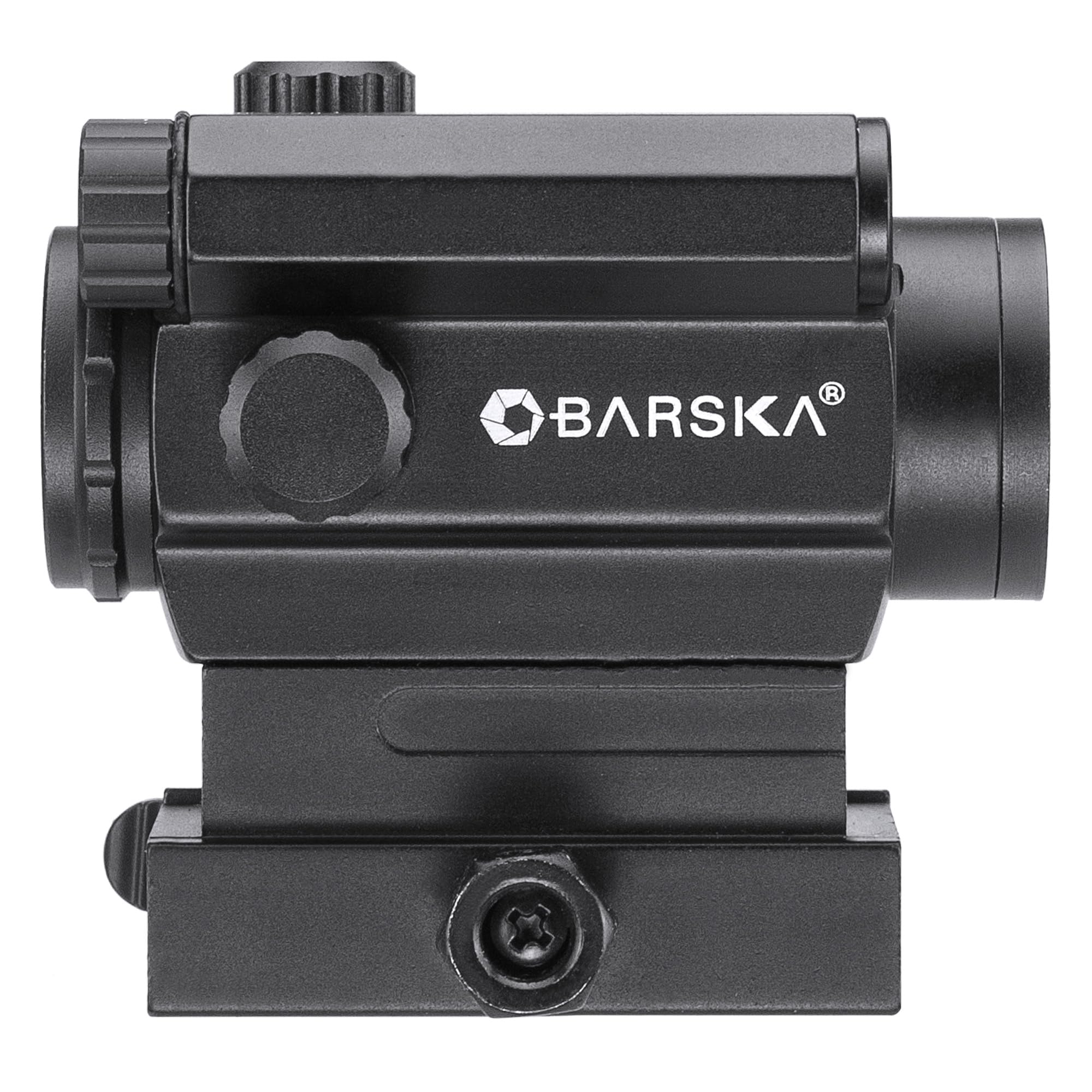 Barska HQ Red Dot features anti-reflective, fully multi-coated lenses for clarity.
