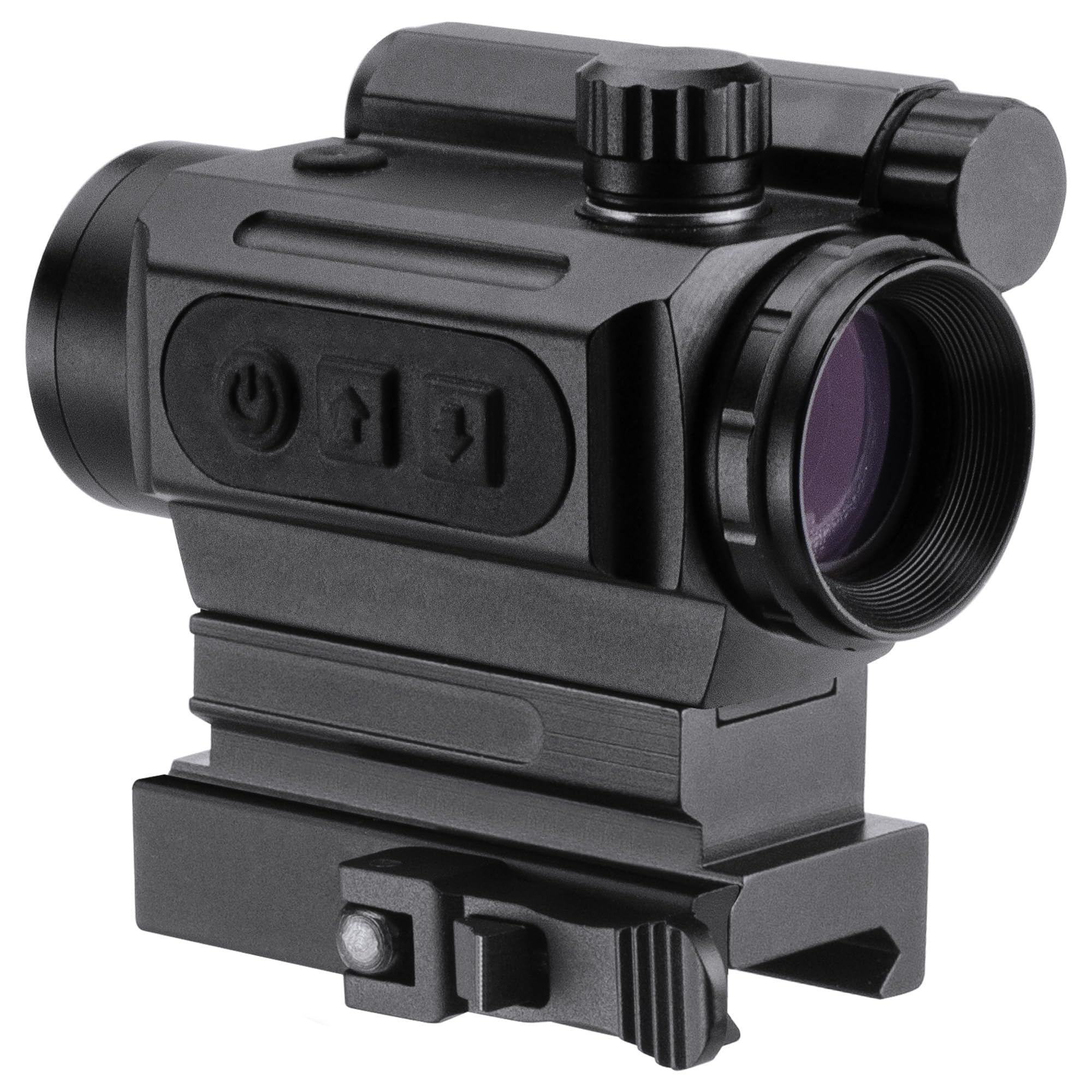 Barska HQ Red Dot offers unlimited eye-relief for versatile aiming.