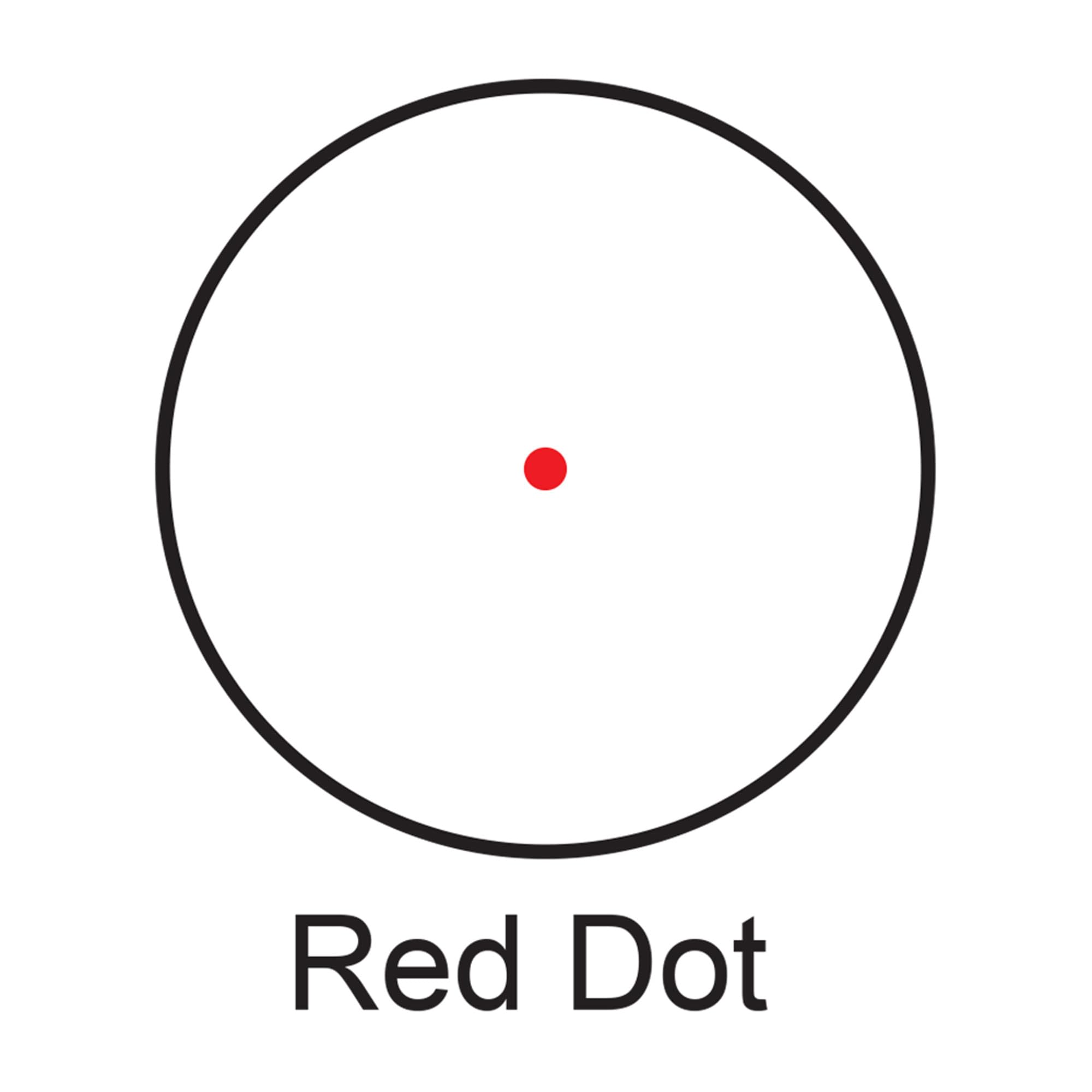 Barska HQ Red Dot includes Weaver-style mount and protective caps.