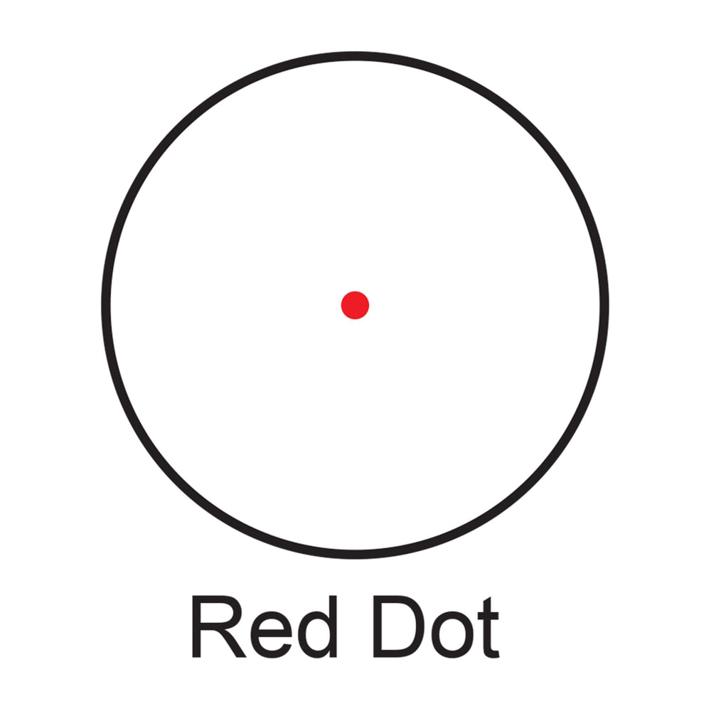 Barska HQ Red Dot includes Weaver-style mount and protective caps.