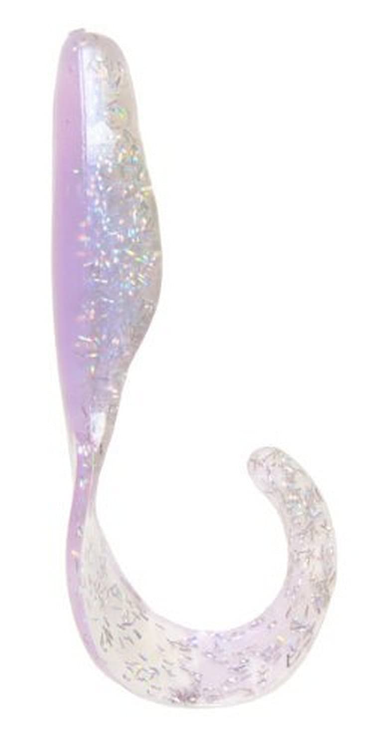 Bass Assassin Saltwater Curly Shad Opening Night 4-inch for panfish and crappie on jigs