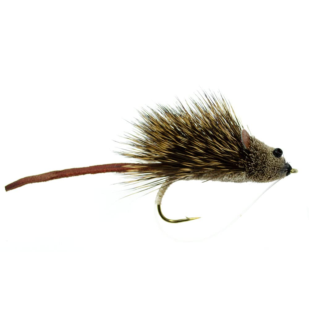 Bass flies tied on premium wide-gap hooks