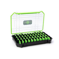 Coffin 2.0 3600 with lid open showing interior dividers and gasket