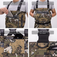 BASSDASH adjustable suspenders belt image emphasizes secure, comfortable fit.