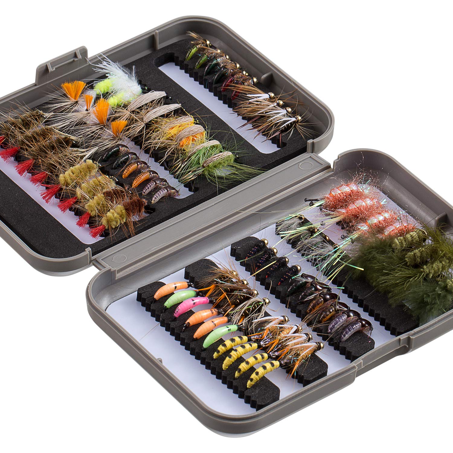 BASSDASH Bead Head Nymph fly ready for freshwater fishing