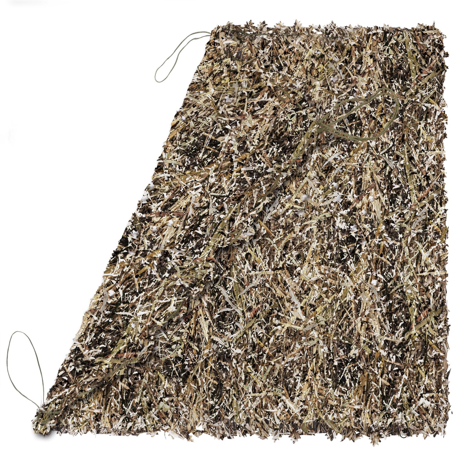 BASSDASH camo netting back meshing closeup for durable concealment.