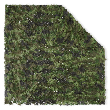 BASSDASH camo netting shows rugged durability with 150D polyester for long-lasting concealment.