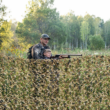 BASSDASH camo netting supports multiuse applications such as photography and camping.