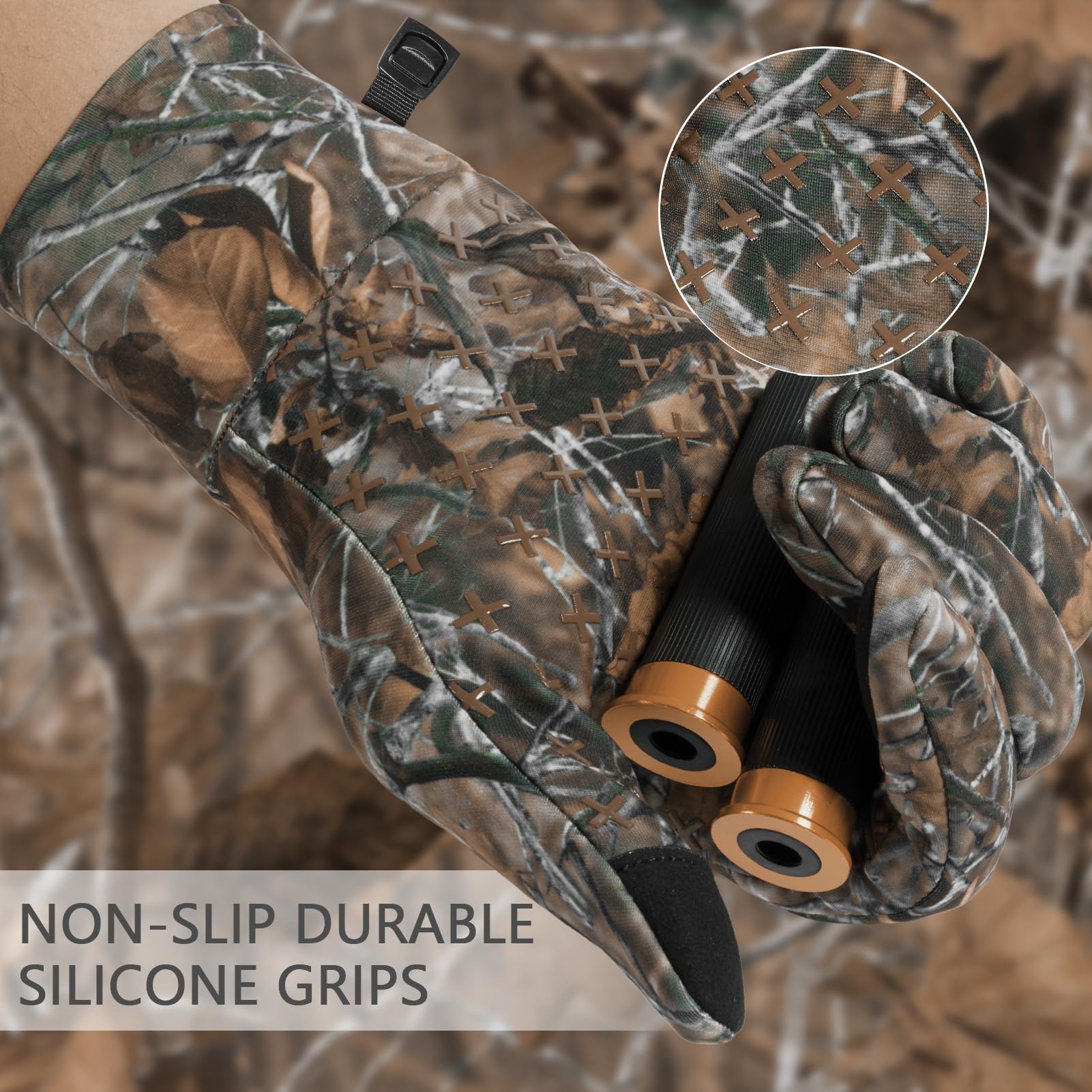 BASSDASH camo-patented pattern extends concealment at distance.