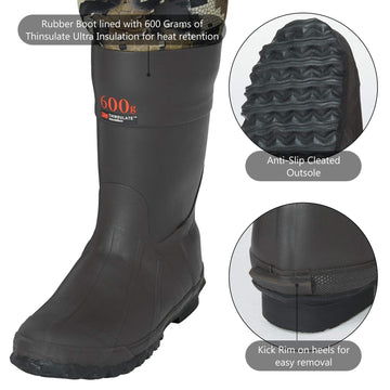 BASSDASH cleated outsole provides traction on varied terrain