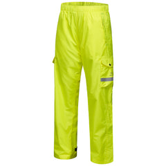 BASSDASH Complete men's rain pant front view for waterproof fishing comfort.