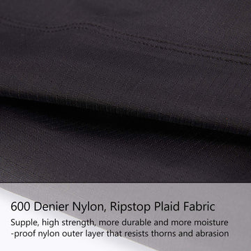 BASSDASH double-stitched seams and heat sealing indicate lasting seam integrity