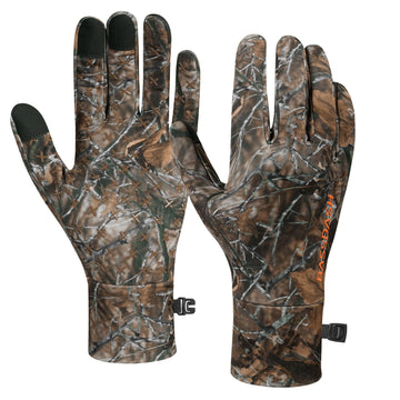 BASSDASH fleece liner palm grip helps secure tools during hunting and fishing.