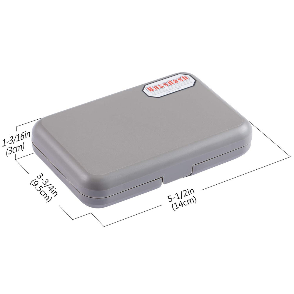 Complete BASSDASH fly fishing kit in a labeled fly box