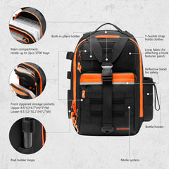 BassDASH FP07 side bottle pouch supports quick hydration on outdoor trips.