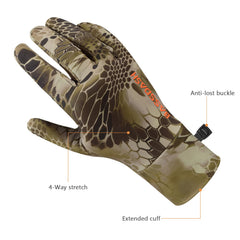 BASSDASH HG07 extended cuff traps warmth and fits under sleeves for extra insulation.